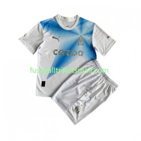 Fußballtrikots Olympique Marseille Anniversary Kinder 2022-2023 Kurzarm Heimtrikotsatz kaufen